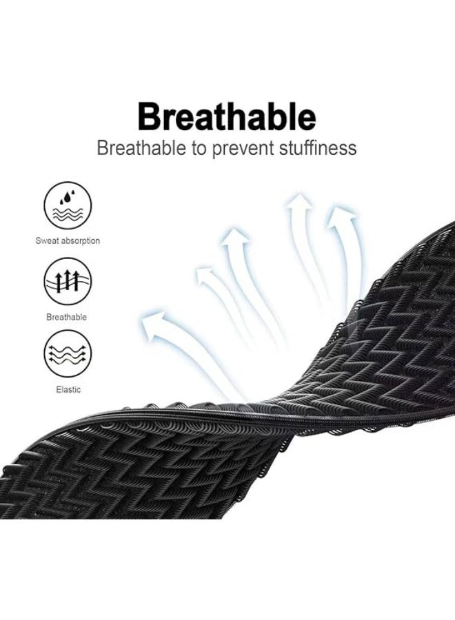 ECO Sports Band Strap Compatible with Whoop 5.0/MG,One, Peak & Life Devices – ECG Compatiblity, Nylon Waterproof Design,Breathable, Sweatproof Strap with U-Shape include Connector - Image 5