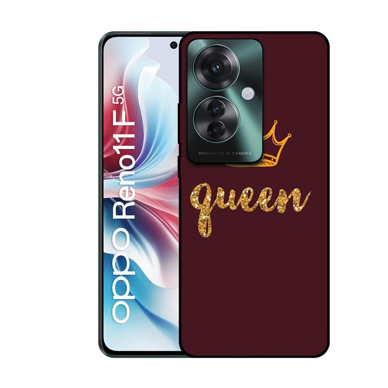 الصيد العين غطاء حماية مطبوع لهاتف Oppo Reno 11 F - كوين - Image 1