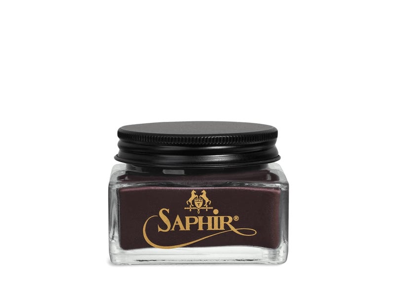 SAPHIR Medaille dâ€™Or Cordovan Cream-Natural Wax Polish for Leather Shoes & Boots - Cordovan