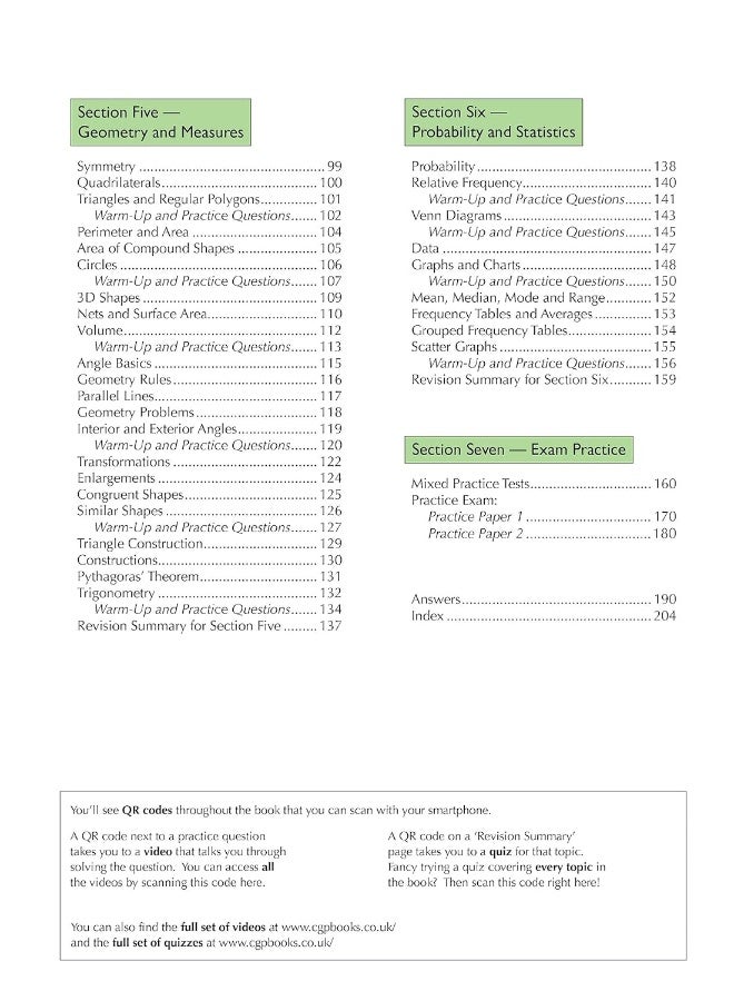 Key Stage 3 Maths Complete Revision and Practice - Image 4