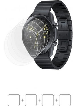 Wrapsol Samsung Galaxy Watch 3 Titan Smartwatch Screen Protector Polyurethane Film  - Image 1
