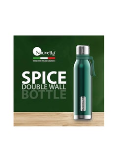 Nouvetta Spice Double Wall Stainless Steel Flask Bottle, 1000 ml- Green - pzsku/Z8EF38A7B23DA654238FDZ/45/_/1732454940/c07b992d-218f-496f-a462-6b73add18776