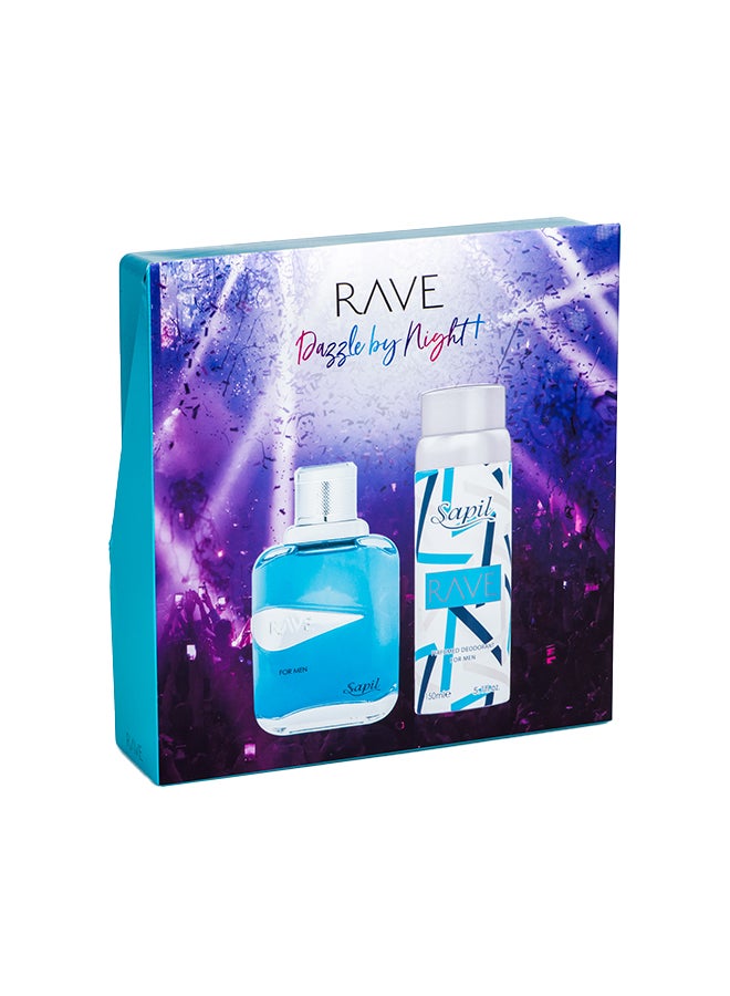 sapil مجموعة هدايا ريف للرجال EDT100ml+150ml Deo - Image 3