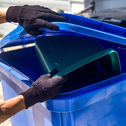 Wells Lamont Men's Jersey Cotton Work & Gardening Gloves, Small (508S) - Image 3