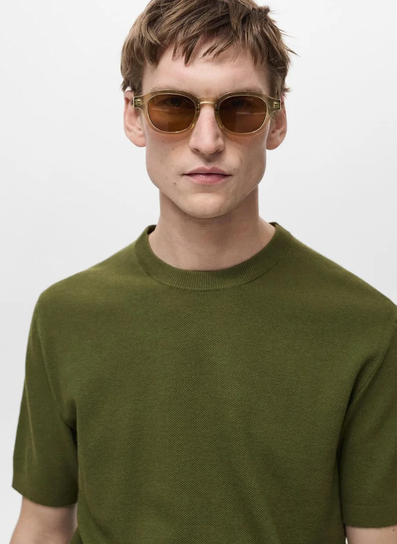 مانجو مان Essential Crew Neck T-Shirt