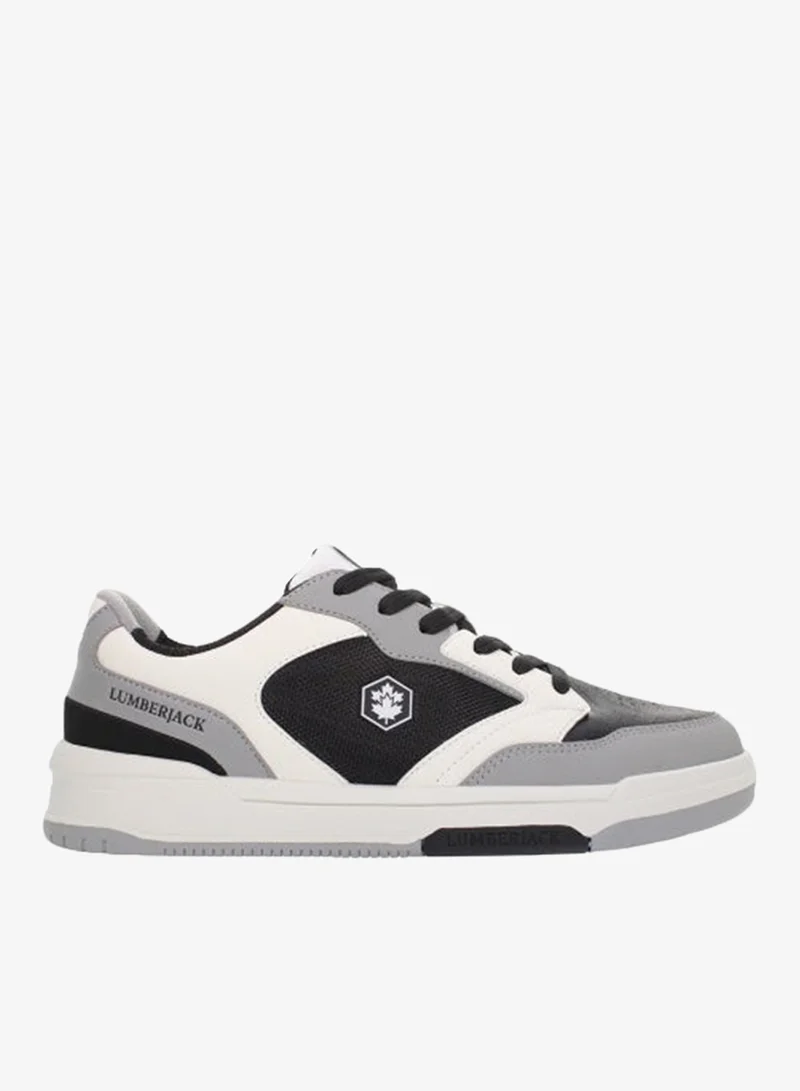 Lumberjack Men’s Casual Sneaker Grey – Lightweight Comfort Walking Shoes with Durable Grip Sole