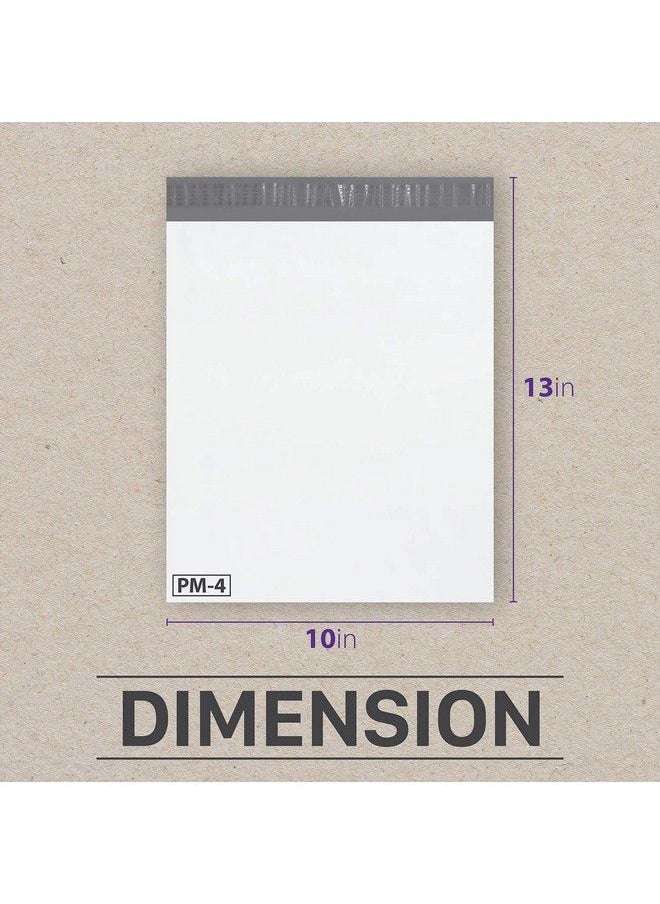 Fosmon 100 10X13 Fosmon Selfseal Tearproof Polyethylene Mailers (100 Pack)  - Image 4
