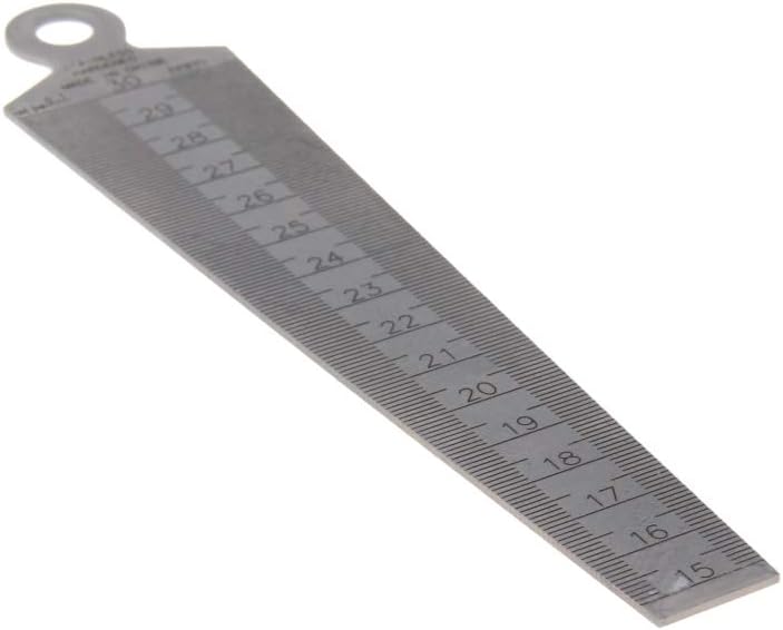 Utoolmart 15-30mm Taper Guage Feeler Welding Gauge Gap Hole Measuring Tool Inch & Metric 1 Pcs - Image 2