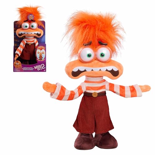 Just Play Inside Out 2 Shaking With Anxiety Feature Plush, Kids Toys for Ages 3 Up by Just Play - Image 1