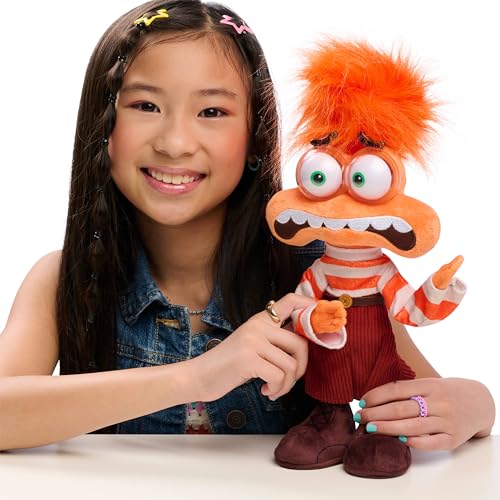 Just Play Inside Out 2 Shaking With Anxiety Feature Plush, Kids Toys for Ages 3 Up by Just Play - Image 2