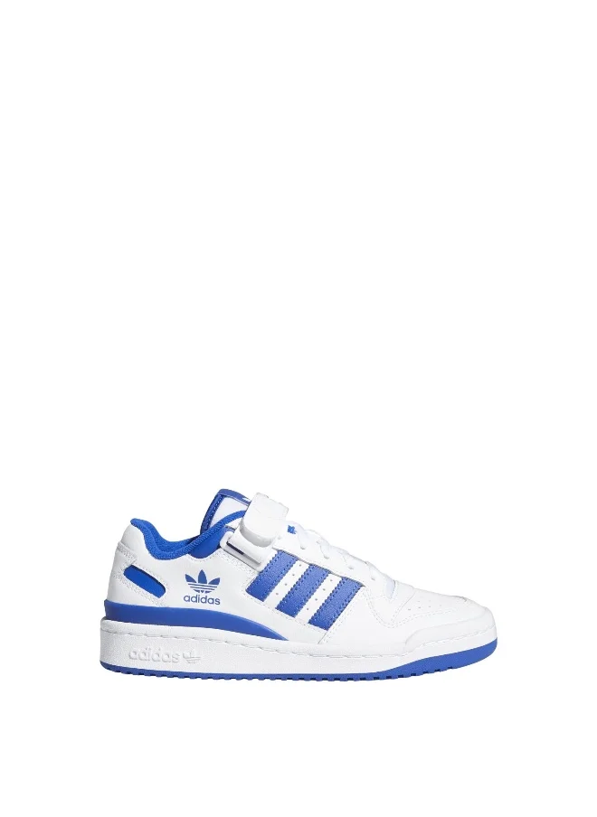 اديداس Adidas Forum Low J White Basketball Shoes For Kids Unisex 3