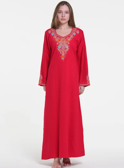 AL BENT AL SHARQIEH print mukhawar jalabiya  arabian traditional dress