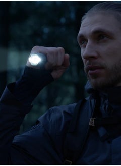 HOTO High Brightness Flashlight, 2300lm Beam, IP68 Waterproof, Dual Power, Emergency Use – QWSDT005  - Image 2