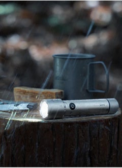 HOTO High Brightness Flashlight, 2300lm Beam, IP68 Waterproof, Dual Power, Emergency Use – QWSDT005  - Image 3