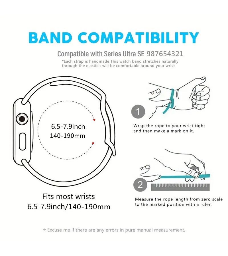 Mixed Colors Handmade Watch Straps For Huawei GT6 GT5 GT4 22mm 20mm 18mm Fit3 Fit4 Band 8 9 10 - Image 2