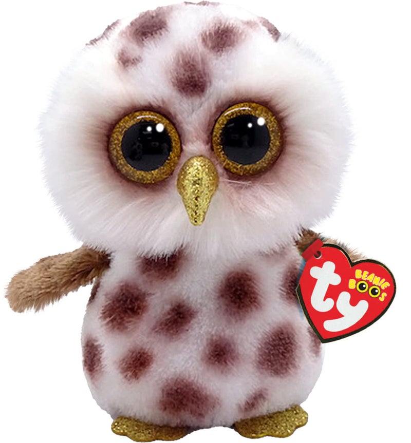Ty Beanie Boo WHOOLIE - a Spotted Owl - 6""