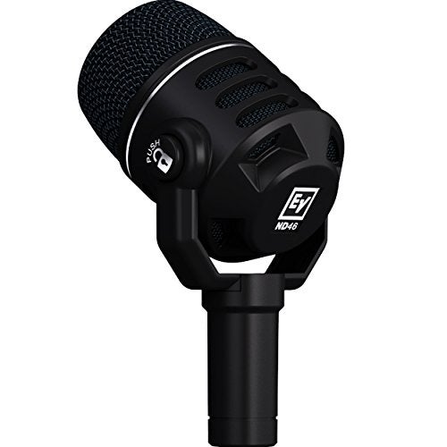 Electro-Voice ND46 Dynamic Supercardioid Instrument Microphone,Black - Image 4