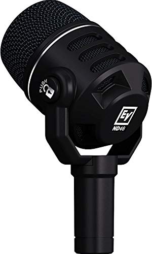 Electro-Voice ND46 Dynamic Supercardioid Instrument Microphone,Black - Image 1