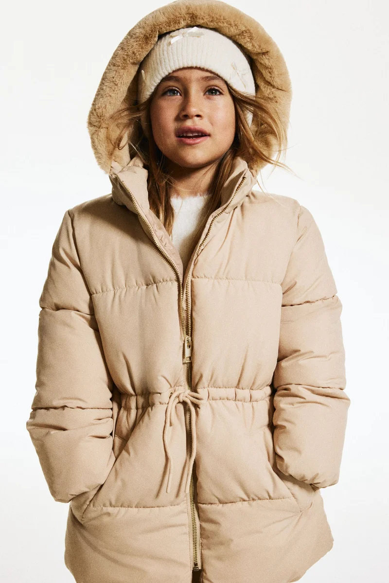 H&M Hooded puffer jacket