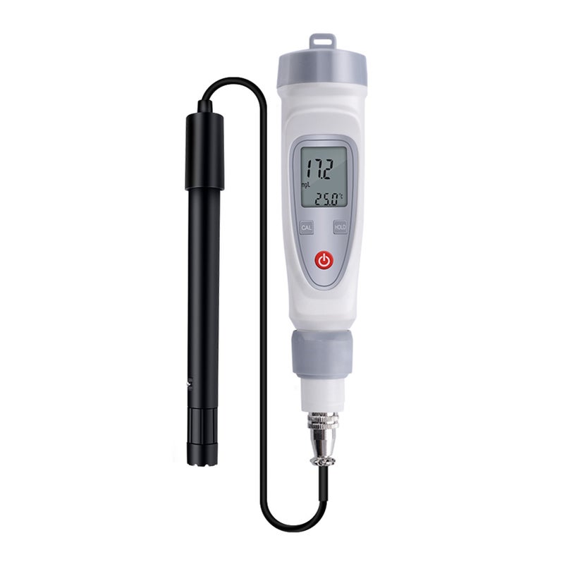 JPB-70A Dissolved Oxygen Analyzer with DO Probe Water Quality Monitor DO Meter Aquaculture Dissolved Oxygen Detector Portable Pen Type Dissolved Meter 0.0-20.0mg/L - Image 1