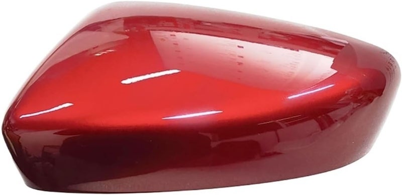 Red Rearview Mirror Cover Housing Lid Case Compatible With Mazda 6 Atenza 2013 2017 - Image 1