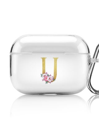 Classic Clear printed Case for Apple AirPods Pro 2nd Generation Thin Transparent Cover - Custom Monogram Initial Letter Floral Pattern Alphabet - U (Clear ) - pzsku/Z8EF4C5181B0F248791B5Z/45/_/1697116283/a2551480-c9d3-4e41-9cdd-6bbec1cc2258