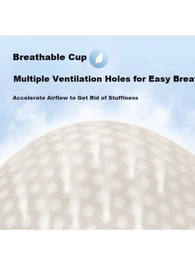Your Sun Yiershuang Cooling 7a Antibacterial Seamless Ice Silk Bra Women Summer Thin Wireless Invisible Push-up - Image 3