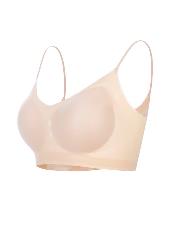 Your Sun Yiershuang Cooling 7a Antibacterial Seamless Ice Silk Bra Women Summer Thin Wireless Invisible Push-up - Image 4