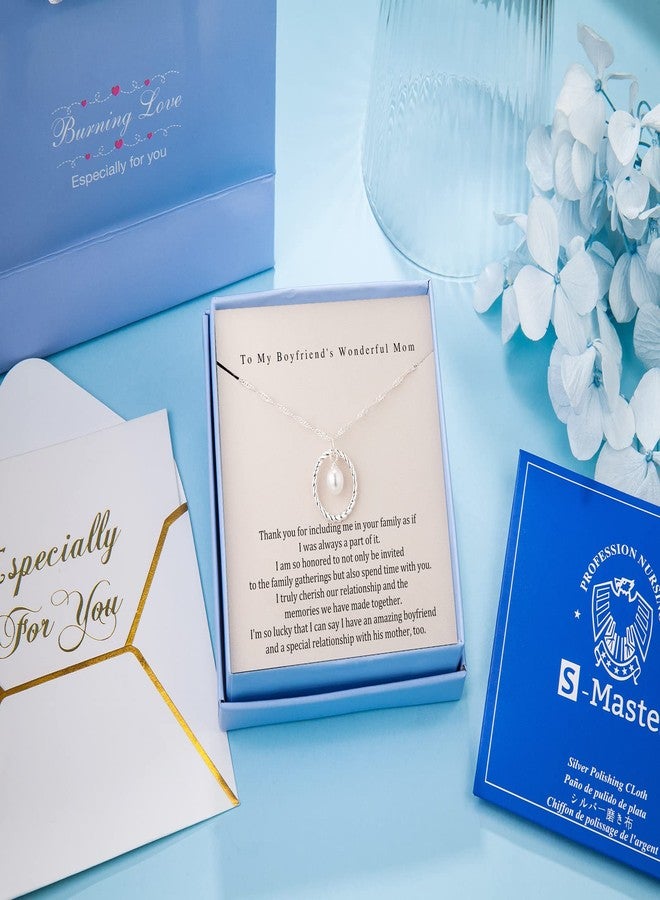 بيرنينج لوف قلادة "حب متقد لأم حبيبي" من الفضة الإسترليني، هدية مثالية لأم الحبيب في عيد الأم - Image 5