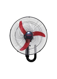 Fresh Fresh shabah wall fan 18 inch black/red 