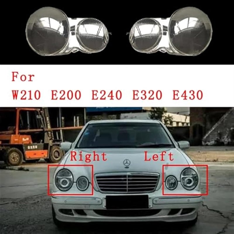 Wivplex Car Headlight Cover for Mercedes E-Class - Image 3