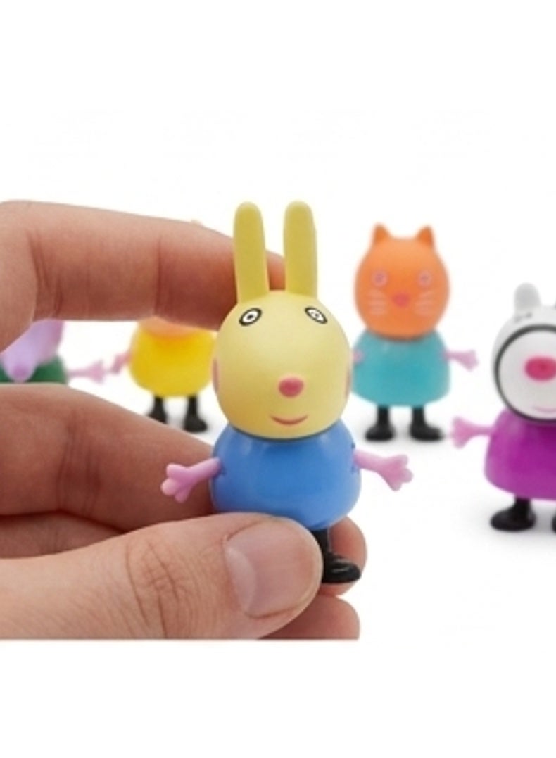 TOY GARDEN 10 Pcs Figures Set – Cupcake Toppers for Birthday & Baby Shower Party Supplies, Cake Decorations | Multicolor Figurines for Girls & Women - Image 5