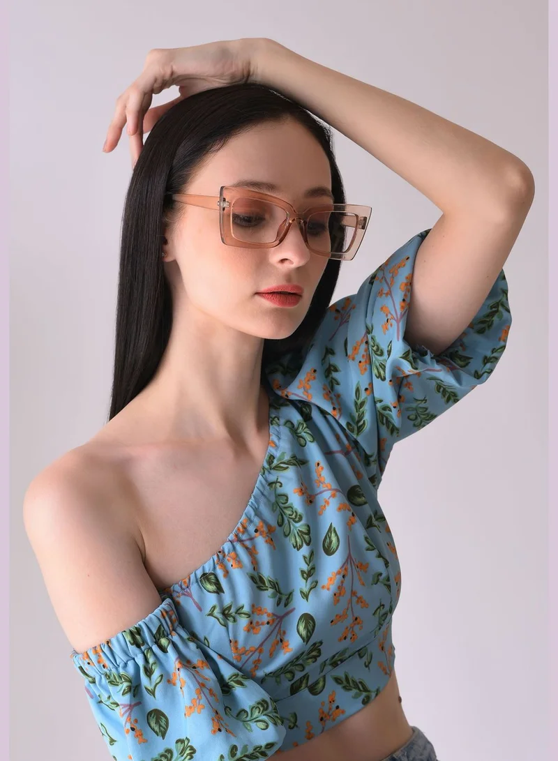 Haute Sauce Women Pink Lens Pink Butterfly Sunglasses