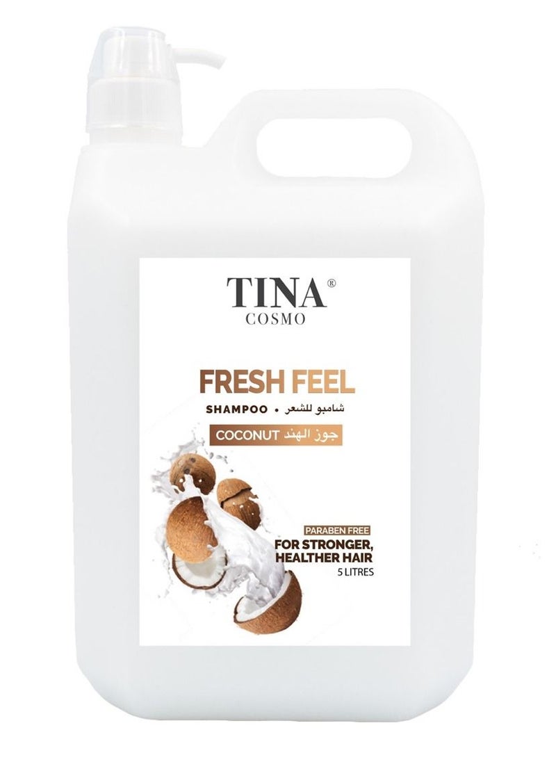 Tina Cosmo Coconut Fresh Feel Shampoo  - Image 1