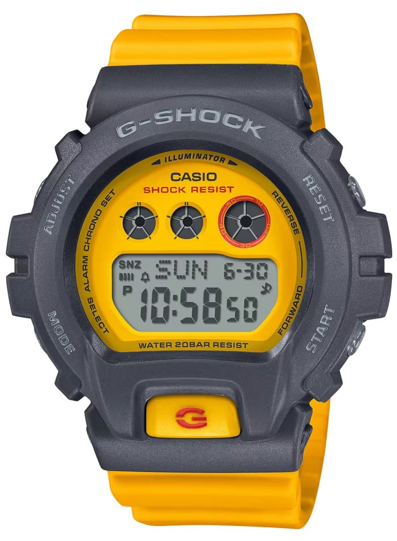 G-SHOCK Sporty Digital Unisex Watch - GMD-S6900Y-9DR - Image 1