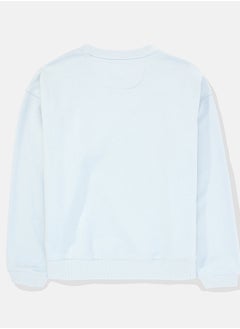 American Eagle Graphic Crew Neck Sweatshirt  - Image 3