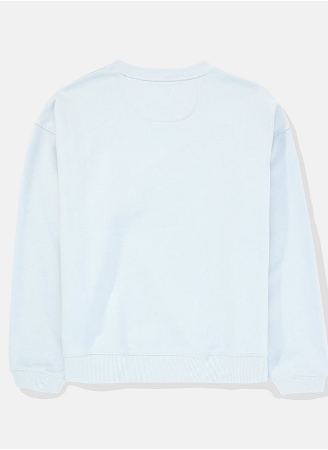 American Eagle - Graphic Crew Neck Sweatshirt - Image 1