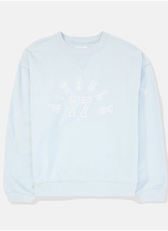 American Eagle Graphic Crew Neck Sweatshirt  - Image 4