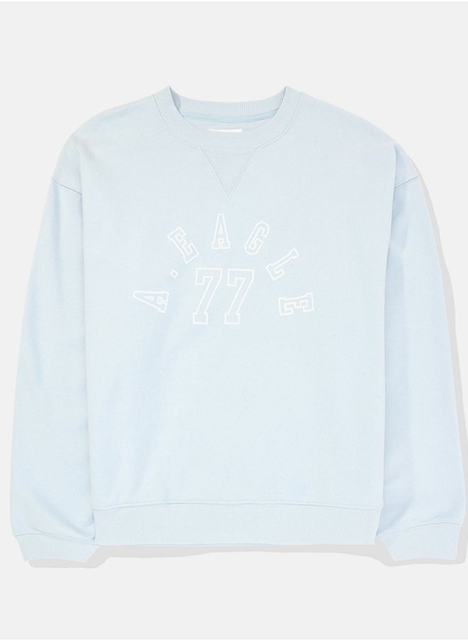 American Eagle - Graphic Crew Neck Sweatshirt - Image 1