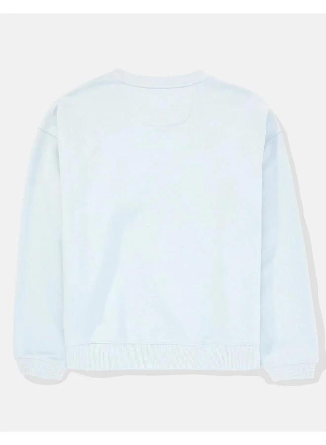 American Eagle Graphic Crew Neck Sweatshirt