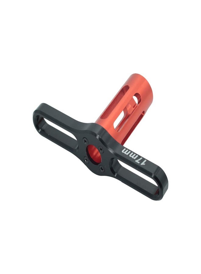 DEVMO 17mm HEX Nuts Installation Tools Sleeve for HSP RC 1/8 Buggy Car Tires Tyre Wheel Rim (Red) - Image 3