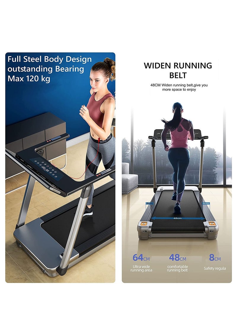 SkyLand - 4.0 HP Fitness Treadmill Machine| Running Treadmill With Large TFT Display, Bluetooth Speaker & Wifi Connectivity For Home Use - Image 1