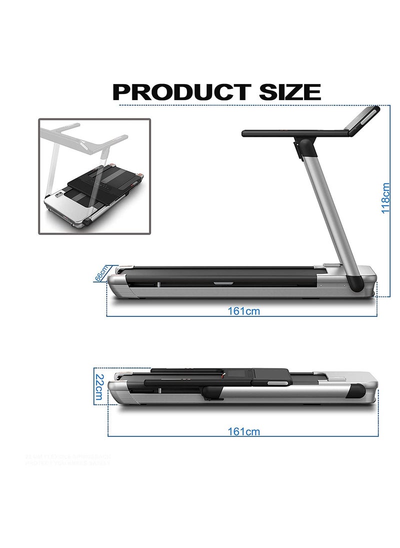 SkyLand - 4.0 HP Fitness Treadmill Machine| Running Treadmill With Large TFT Display, Bluetooth Speaker & Wifi Connectivity For Home Use - Image 1