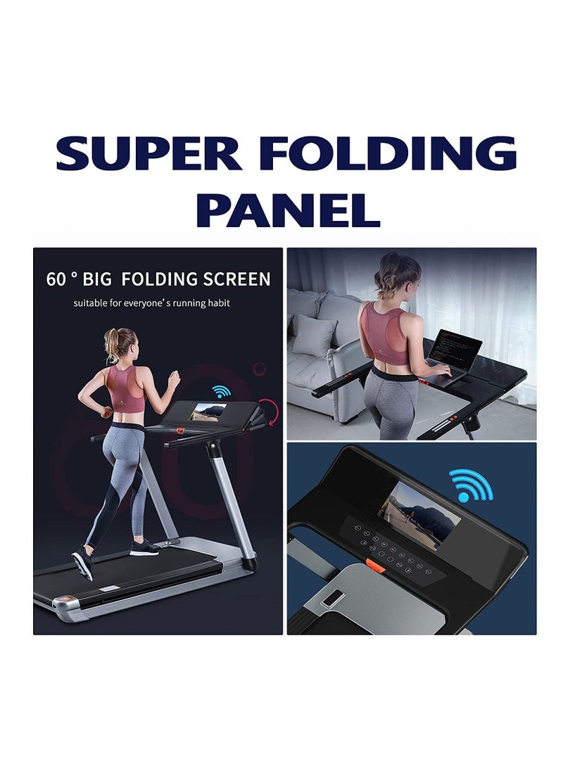 SkyLand - 4.0 HP Fitness Treadmill Machine| Running Treadmill With Large TFT Display, Bluetooth Speaker & Wifi Connectivity For Home Use - Image 1