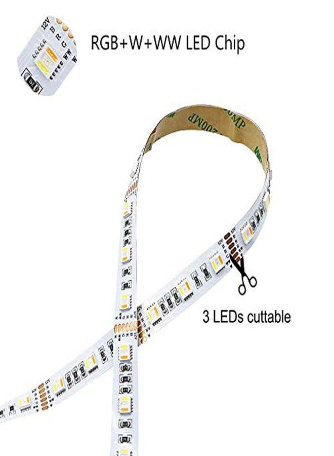 Protium 12V RGB/CW/WW Light Strip, 5050 (5 in 1) SMD, 60LED/m, 5 Meter (NO Controller & NO Power Supply) PRMS060P51 - Image 4