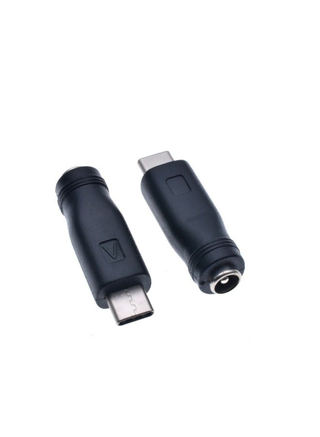 DC Power Conversion Plug 5.5*2.1mm Female To Typec Male Mobile Phone Tablet Charging Line 5521 Female Adapter-Color:5521 Mother To Type-c Short Line  - Image 4