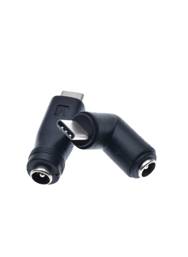 DC Power Conversion Plug 5.5*2.1mm Female To Typec Male Mobile Phone Tablet Charging Line 5521 Female Adapter-Color:5521 Mother To Type-c Short Line  - Image 3