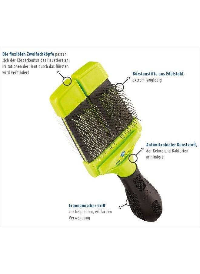 FURminator - Slicker Brush with Hard Bristles for Dogs Large - Image 1