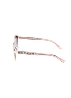 GUESS Women's UV Protection Round Sunglasses - GU0010120B55 - Lens Size: 55 Mm  - Image 2