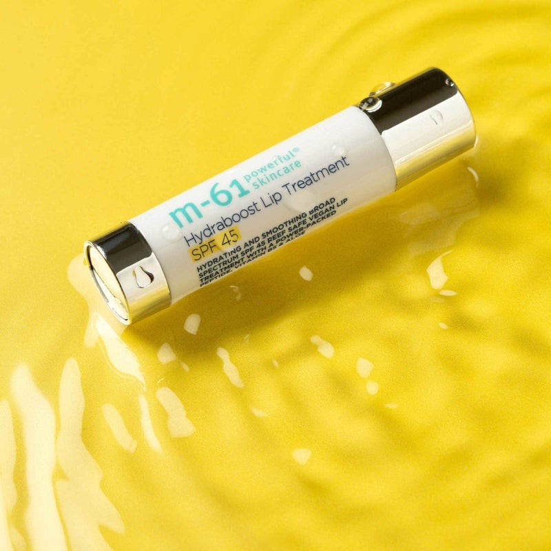 M-61 Hydraboost Lip Treatment SPF 45 - Hydrating and smoothing broad spectrum SPF 45 reef safe vegan lip treatment with a power-packed peptide, vitamin B5 & aloe - Image 4